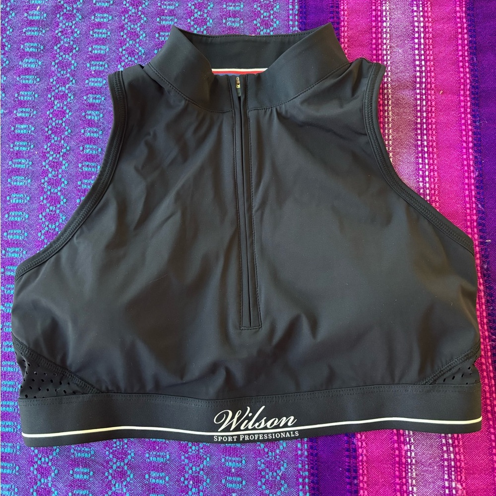 Wilson Winning Sports Bra Size L in Black